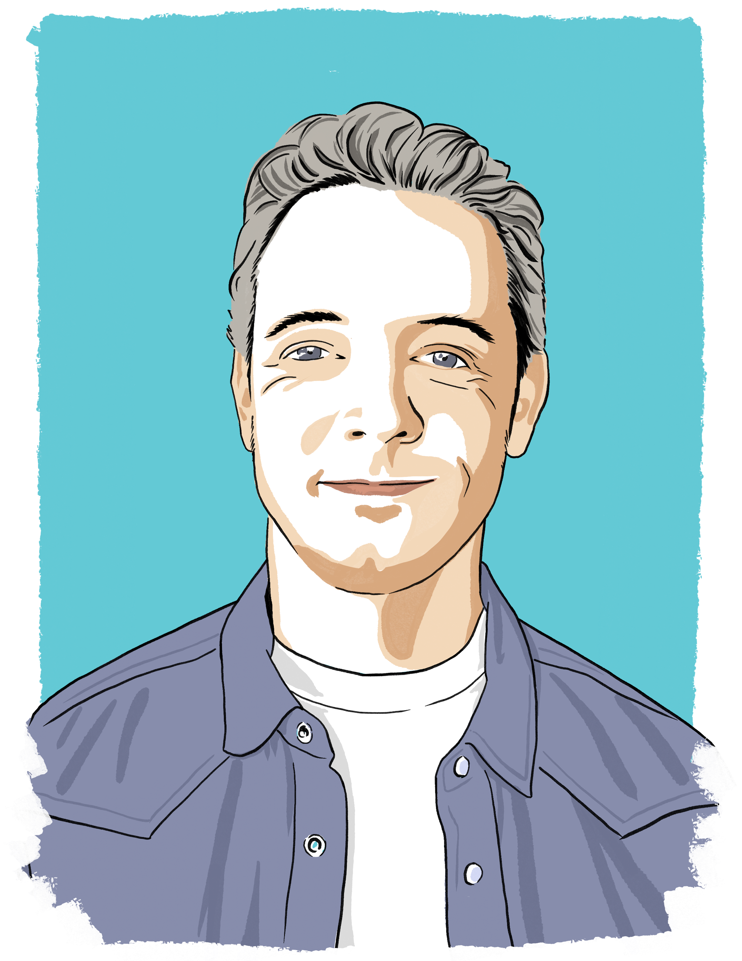 Illustration of Ryan Trayte